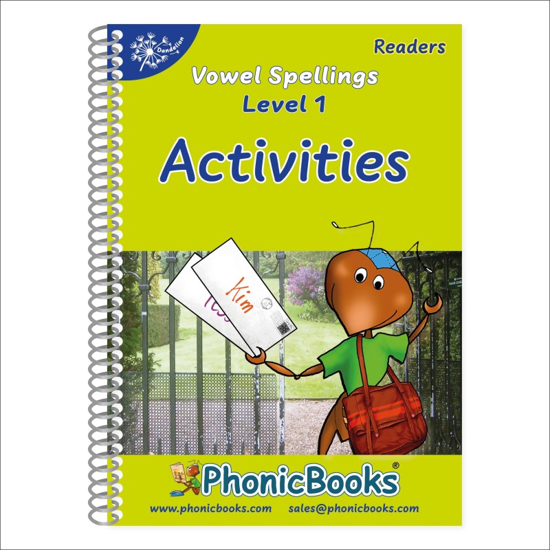 Phonic Books Dandelion Readers Vowel Spellings Level 1 Activities