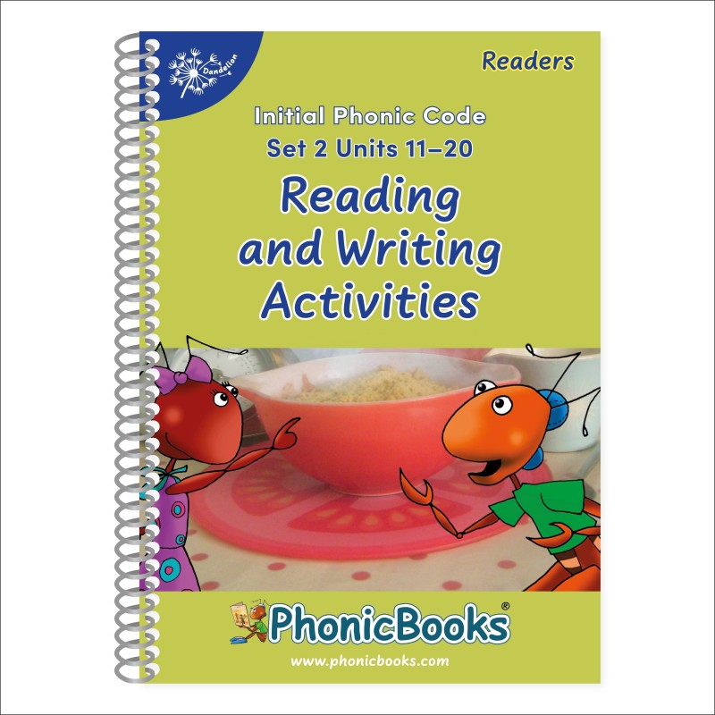 Phonic Books Dandelion Readers Reading and Writing Activities Set 2 Units 11-20