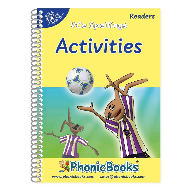 Phonic Books Dandelion Readers VCe Spellings Activities