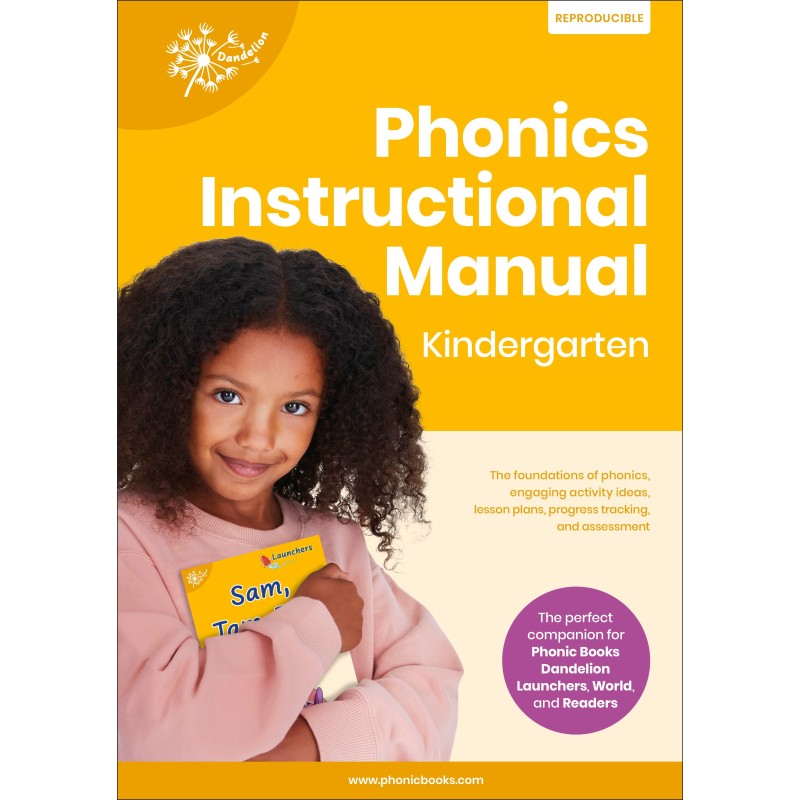 Phonic Books Dandelion Instructional Manual Kindergarten