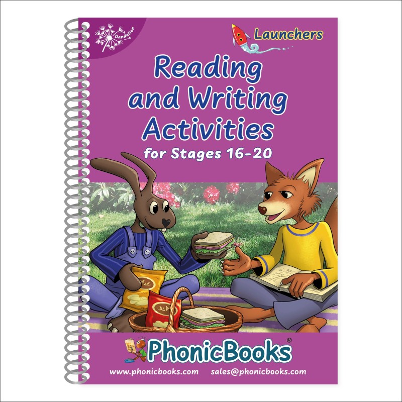 Phonic Books Dandelion Launchers Reading and Writing Activities for Stages 16-20