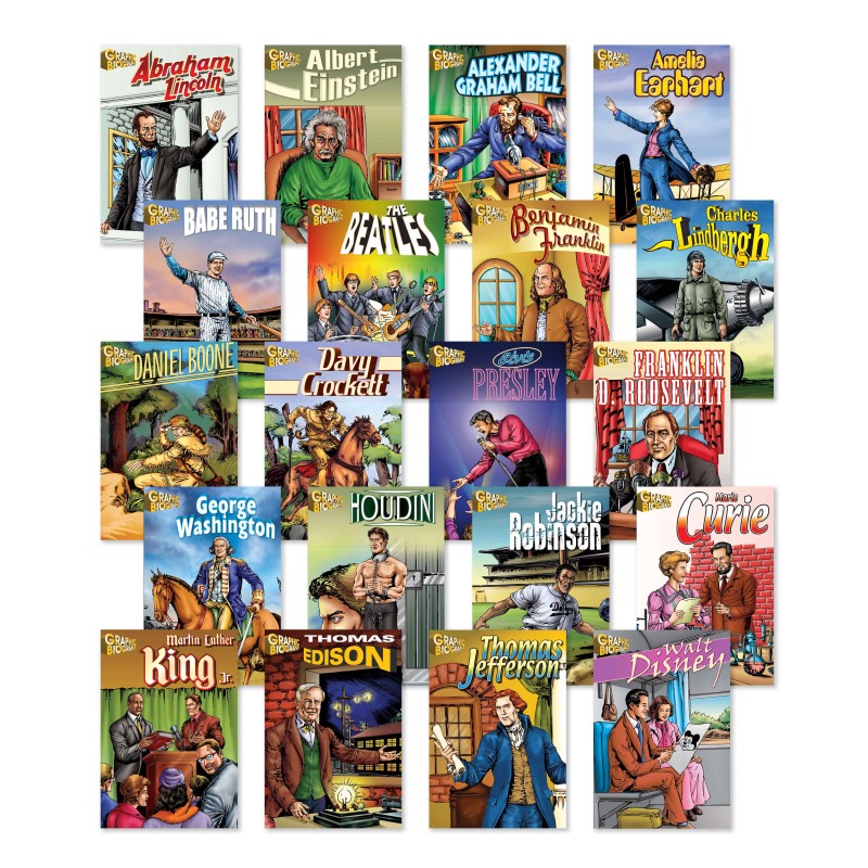 Graphic Biographies Sample Set Graphic Biographies Sample Set
