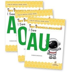 My Phonics Readers - I See My ABCs: Special Vowel Teams (Set of 8)