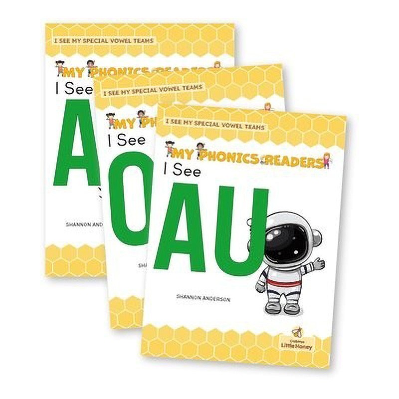My Phonics Readers - I See My ABCs: Special Vowel Teams (Set of 8)