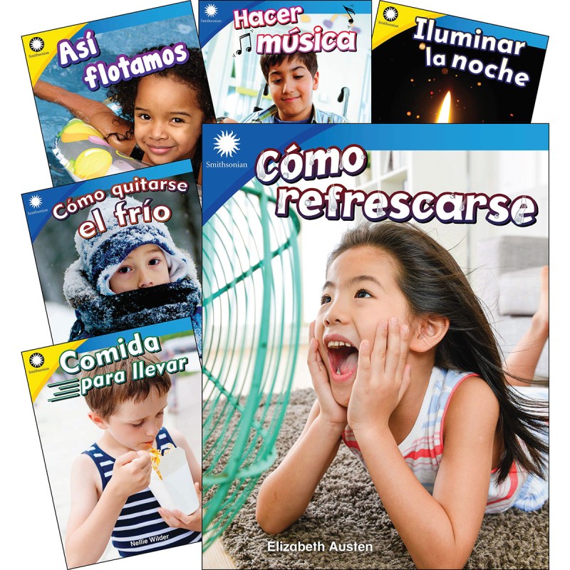 Smithsonian Informational Text: History & Culture Spanish Grades K-1: 6-Book Set