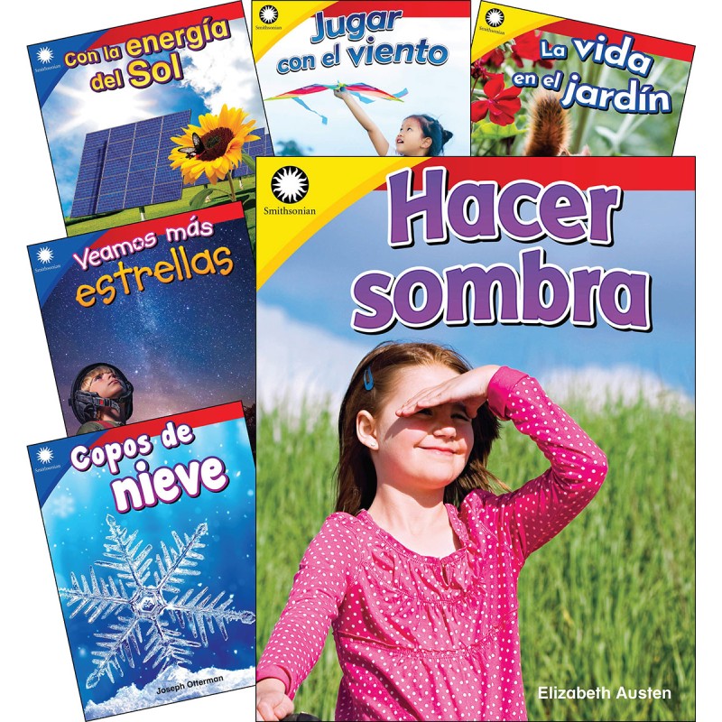 Smithsonian Informational Text: The Natural World Spanish Grades K-1: 6-Book Set