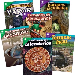 Smithsonian Informational Text: History & Culture Spanish Grades 4-5: 6-Book Set