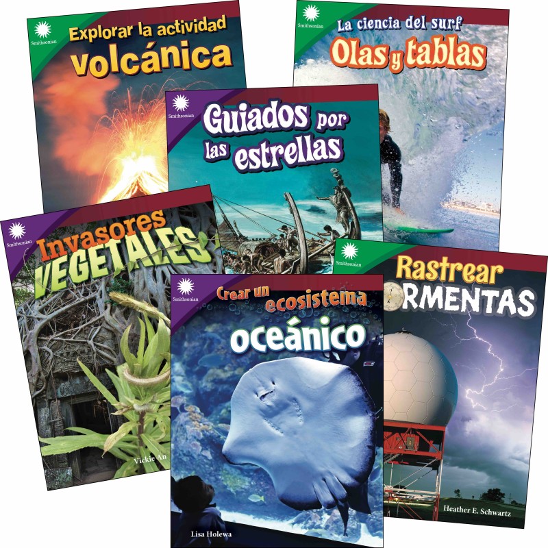 Smithsonian Informational Text: The Natural World Spanish Grades 4-5: 6-Book Set