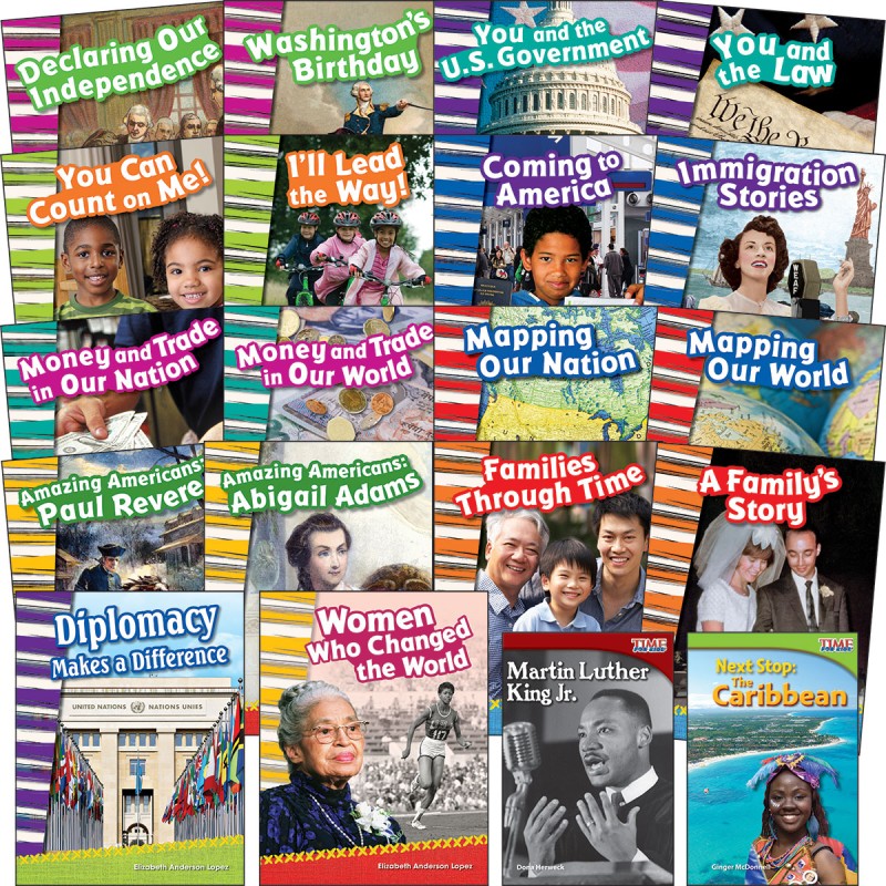 Social Studies (C3) Grade 2: 20-Book Set