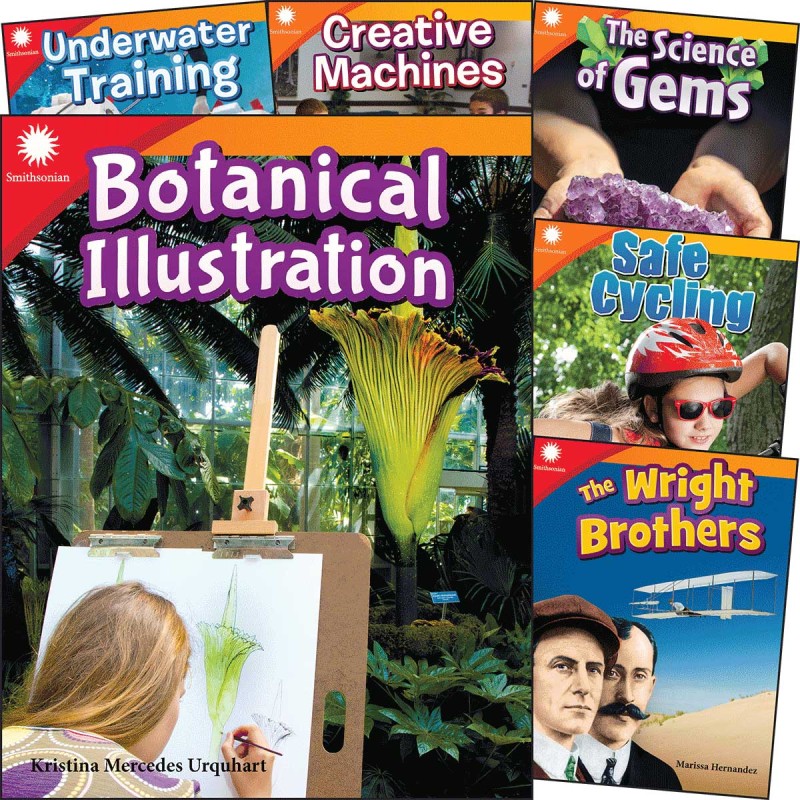 Smithsonian Informational Text: Fun in Action Grades 2-3: 6-Book Set