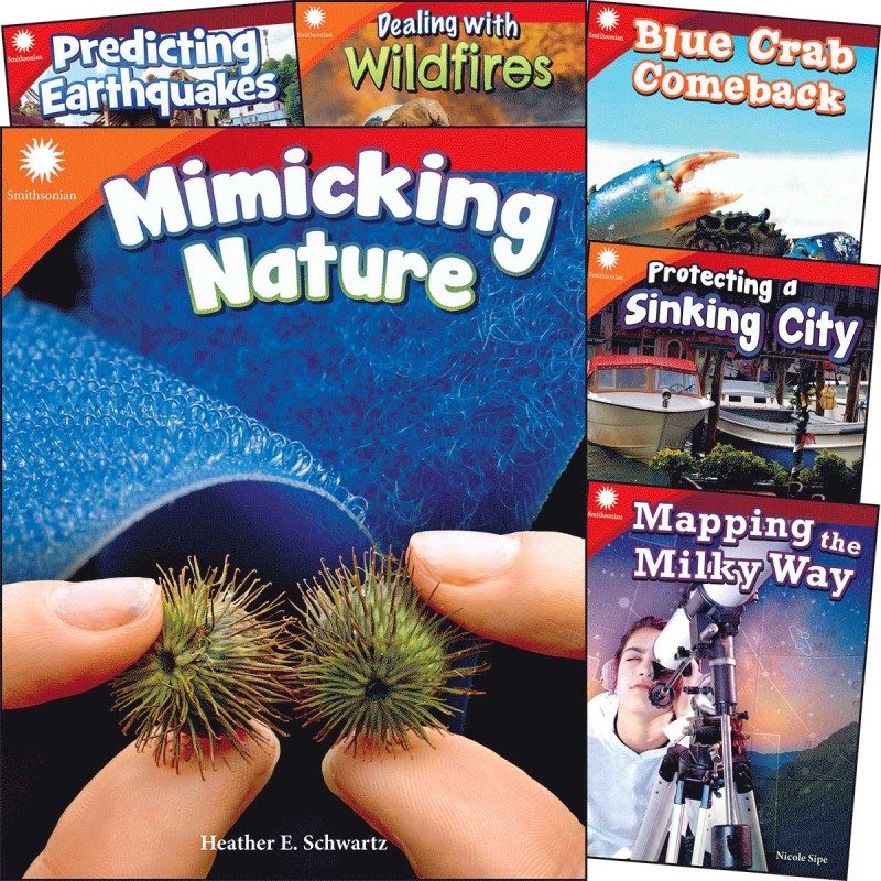 Smithsonian Informational Text: The Natural World Grades 2-3: 6-Book Set