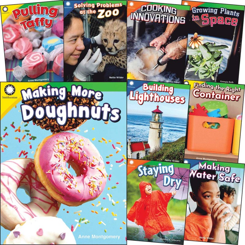 Smithsonian Informational Text: Creative Solutions Grades K-2: 9-Book Set