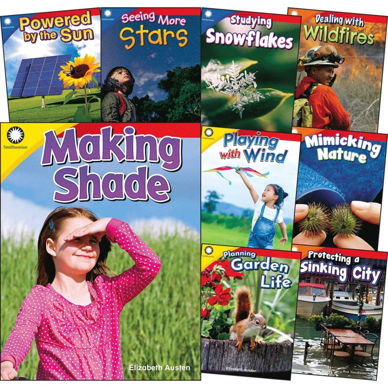 Smithsonian Informational Text: The Natural World Grades K-2: 9-Book Set