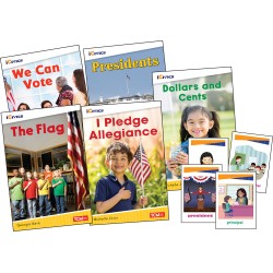 iCivics Grade K: Leadership & Responsibility 5-Book Set + Game Cards