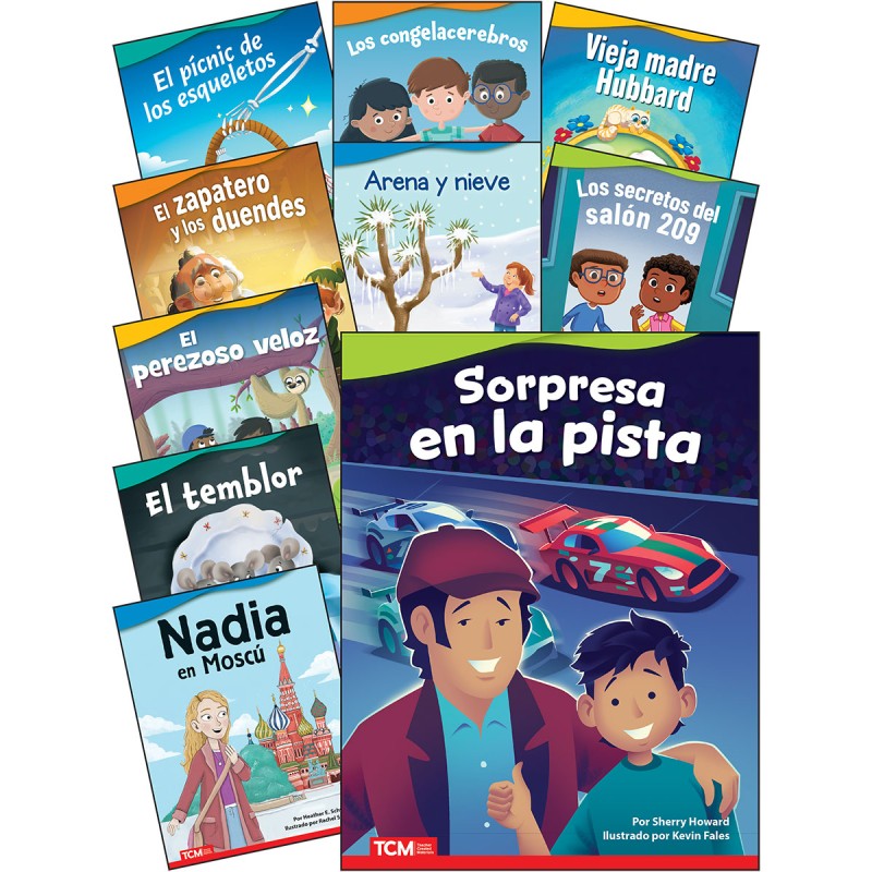 Literary Text Grade 2 Set 2 Spanish: 10-Book Set