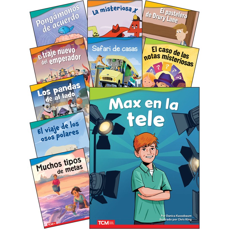 Literary Text Grade 2 Set 3 Spanish: 10-Book Set