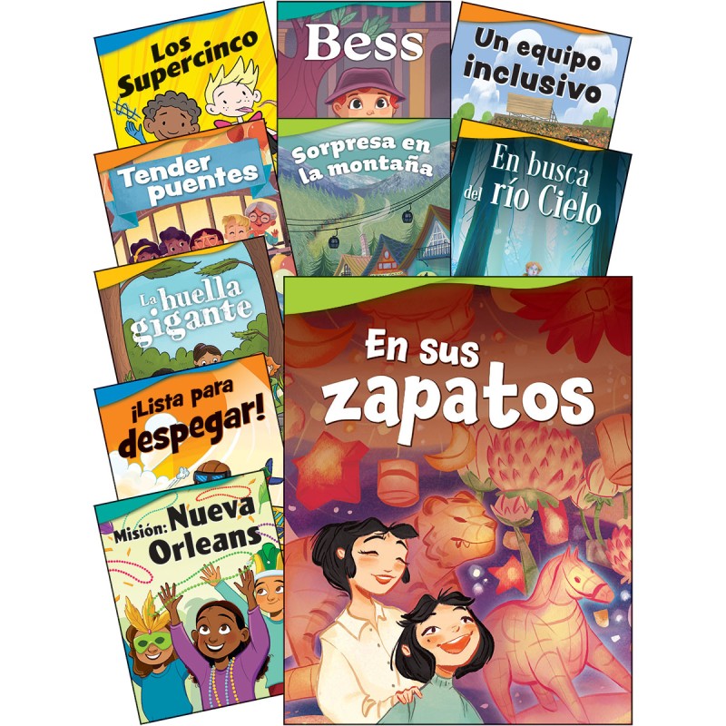 Literary Text Grade 3 Set 1 Spanish: 10-Book Set