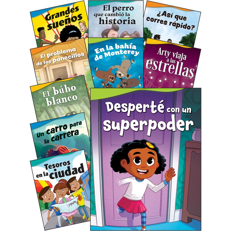 Literary Text Grade 3 Set 2 Spanish: 10-Book Set