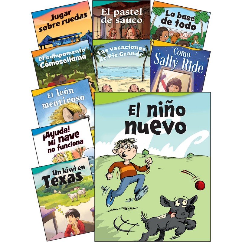 Literary Text Grade 3 Set 3 Spanish: 10-Book Set