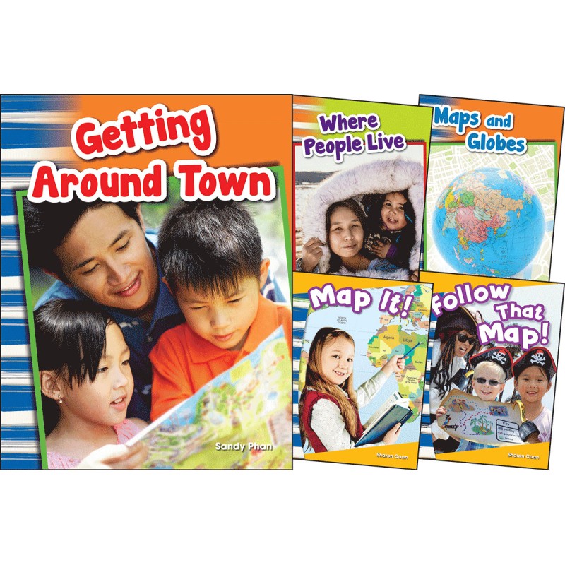 Geography Grades K-1: 5-Book Set