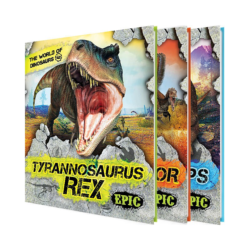 The World of Dinosaurs (Hardcover Set of 22)