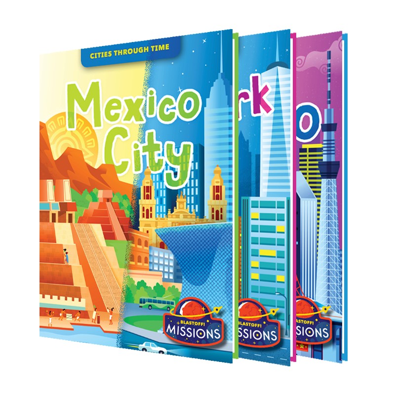 Cities Through Time (Hardcover Set of 12)